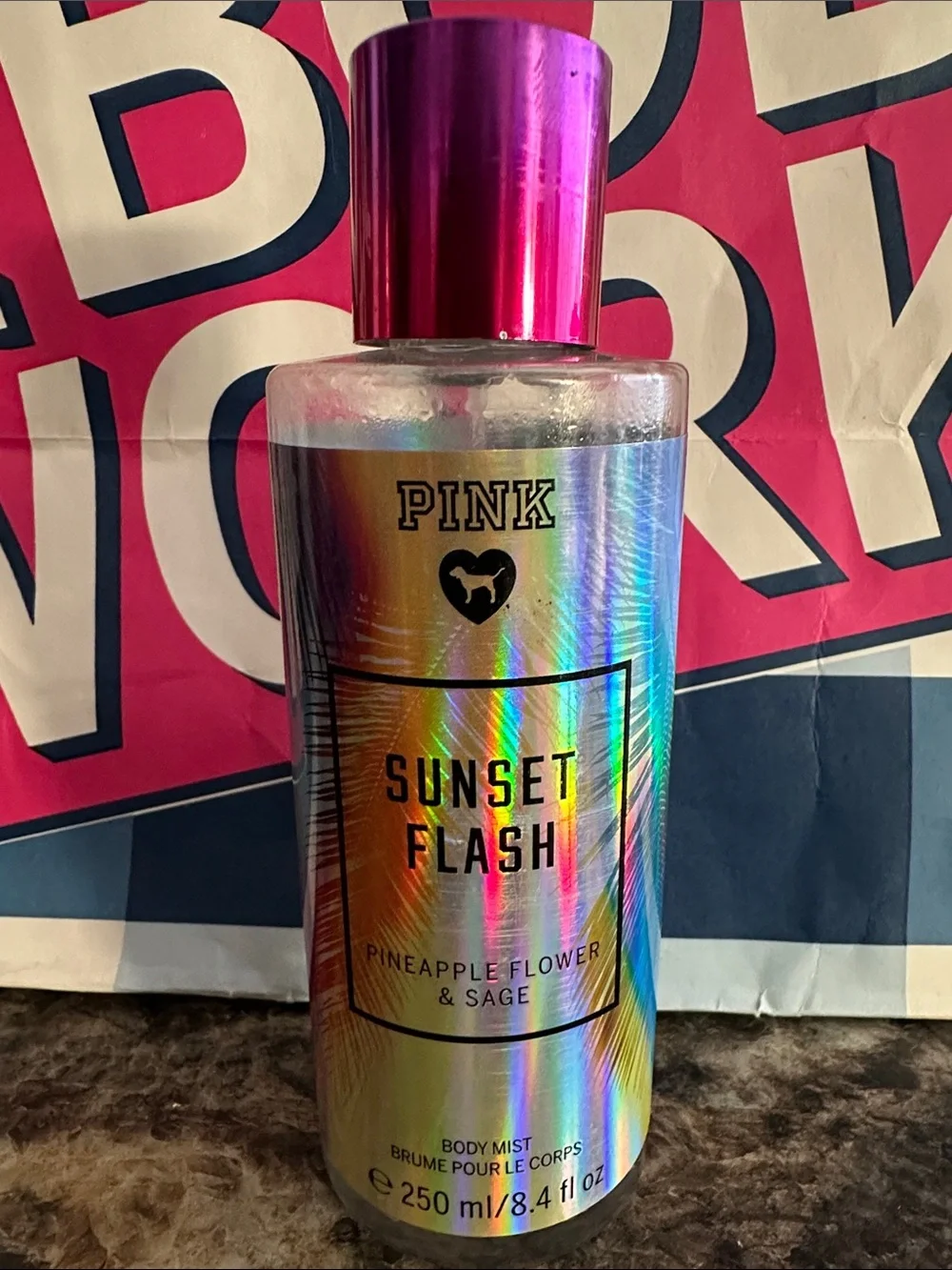 PINK Victorias Secret sunset flash